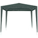 Partytent professioneel 90 g/m² 2,5x2,5 m groen