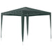 Partytent professioneel 90 g/m² 2,5x2,5 m groen