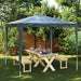 Partytent professioneel 90 g/m² 2,5x2,5 m groen