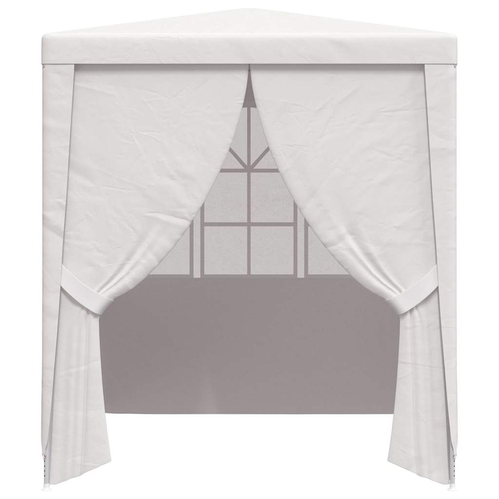 Partytent met zijwanden professioneel 90 g/m² 2,5x2,5 m wit