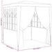 Partytent met zijwanden professioneel 90 g/m² 2,5x2,5 m wit