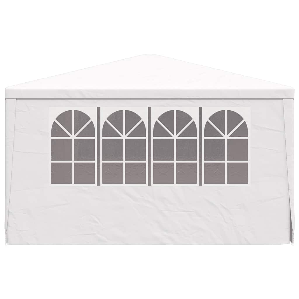 Partytent met zijwanden professioneel 90 g/m² 4x4 m wit