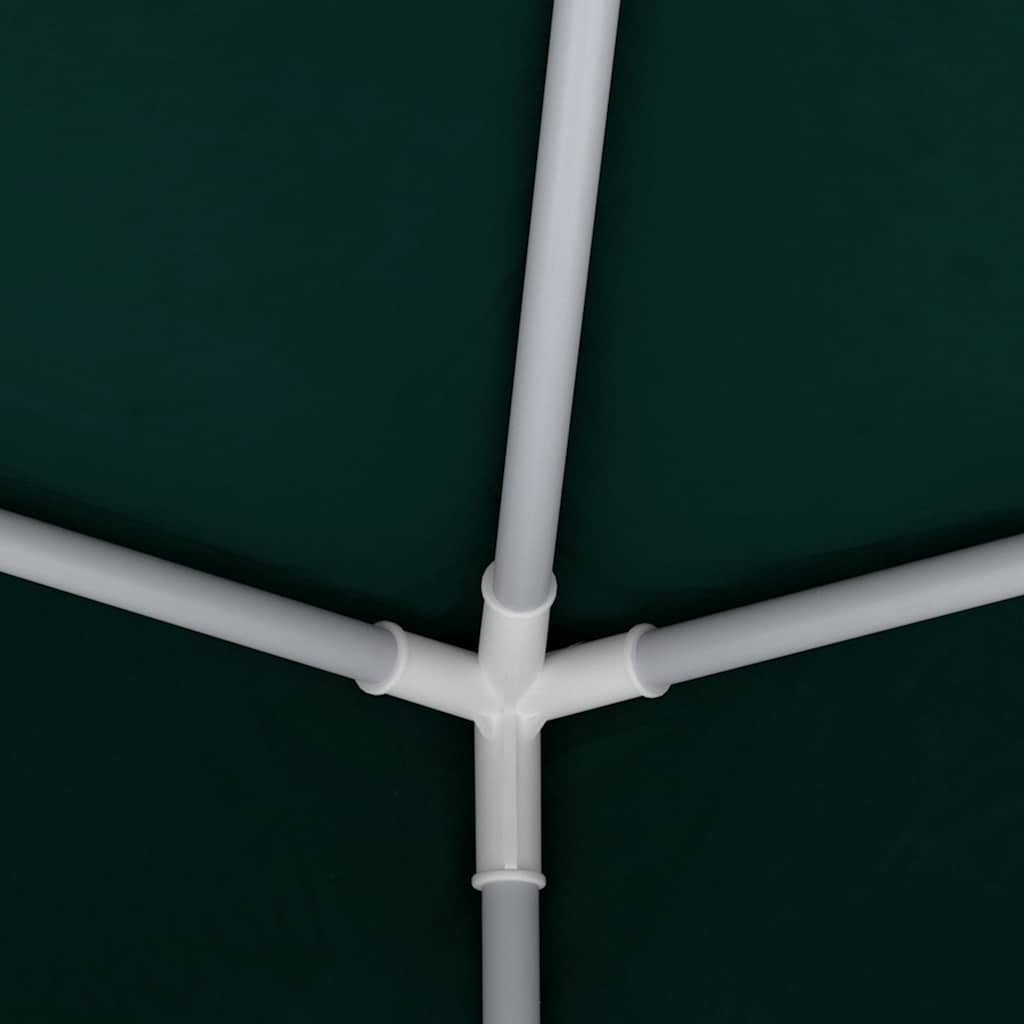Partytent met zijwanden professioneel 90 g/m² 4x4 m groen