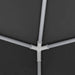 Partytent met zijwanden professioneel 90 g/m² 4x6 m antraciet