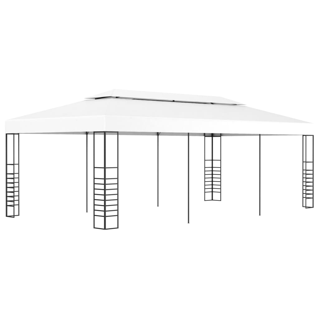 Prieel 6x3 m wit