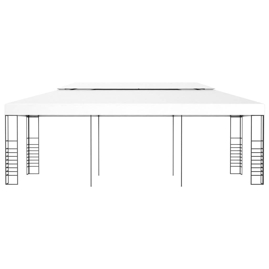 Prieel 6x3 m wit