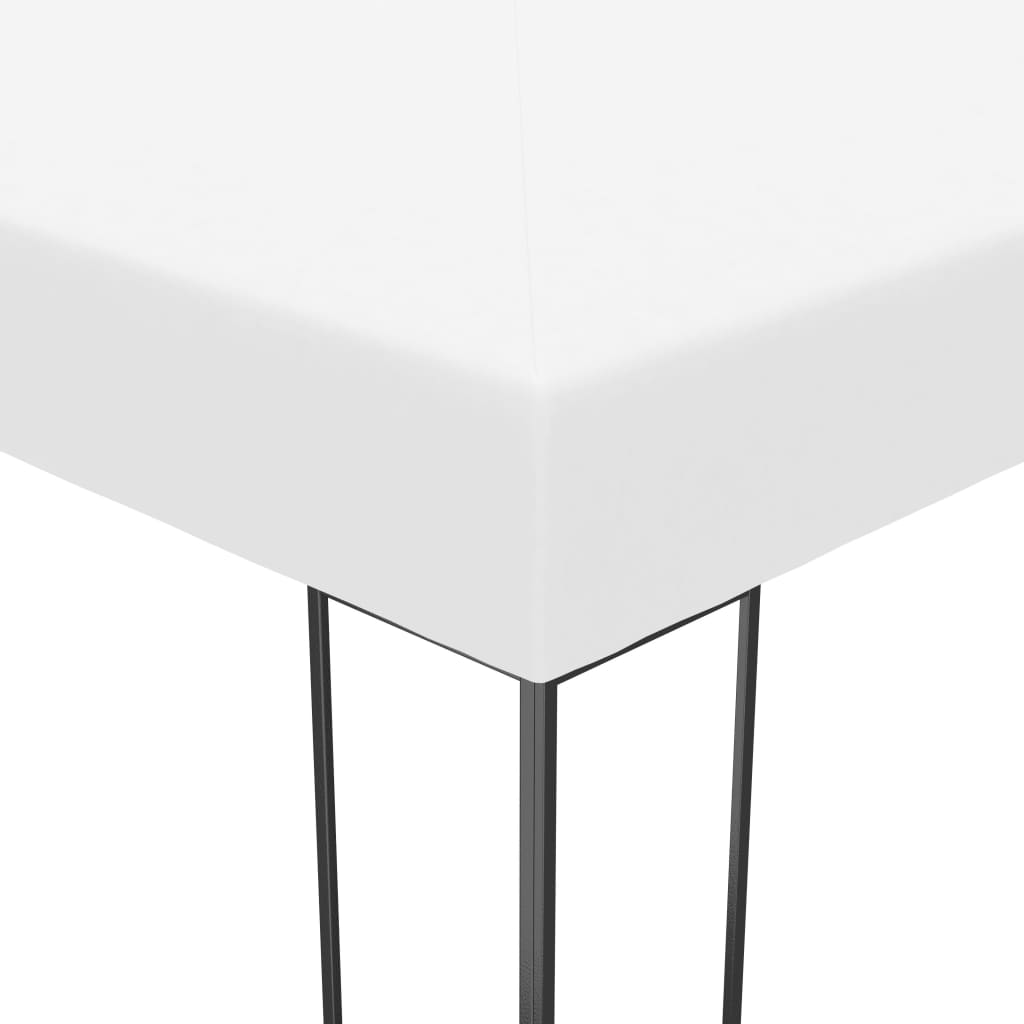 Prieel 6x3 m wit