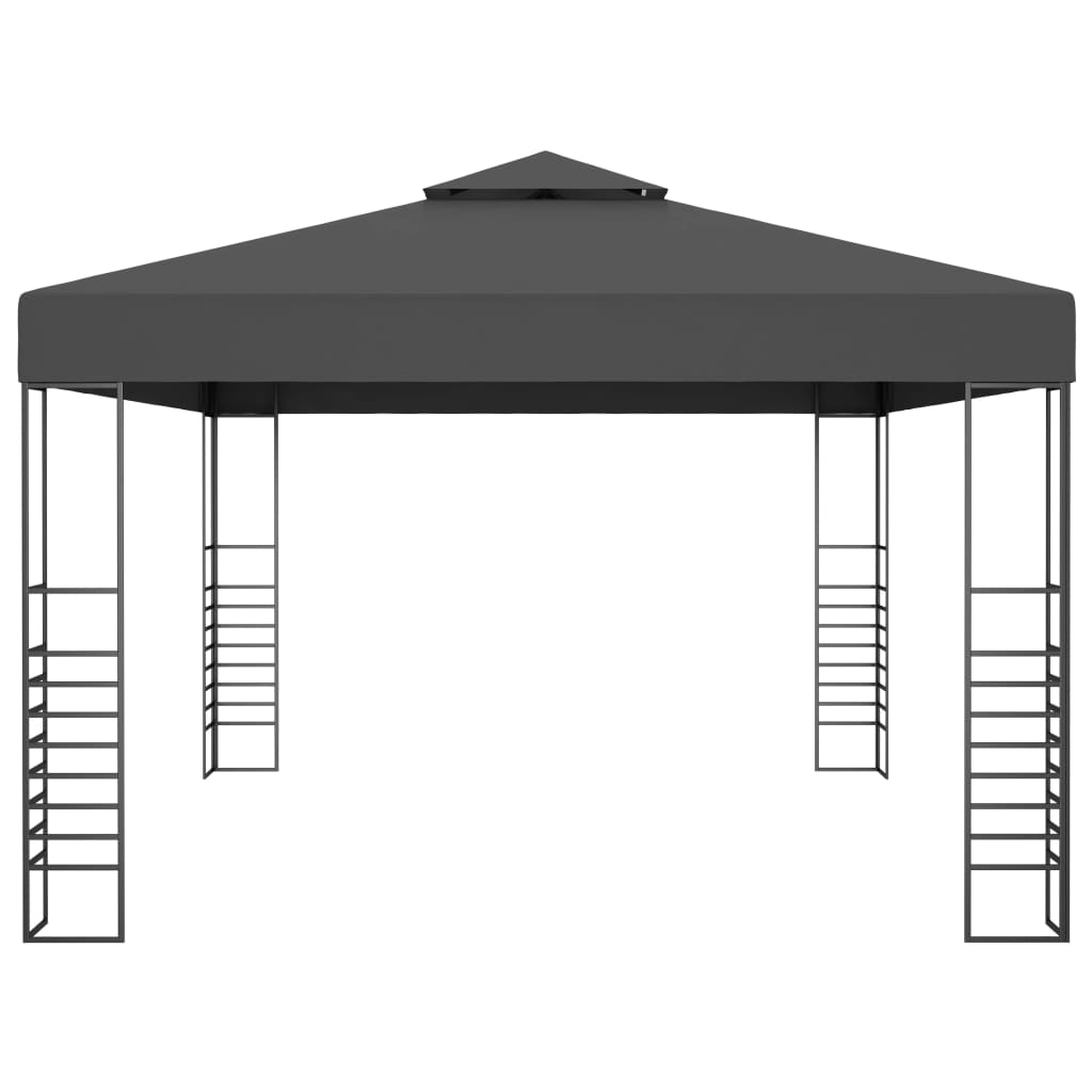 Prieel 3x4 m antraciet