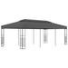 Prieel 3x6 m antraciet
