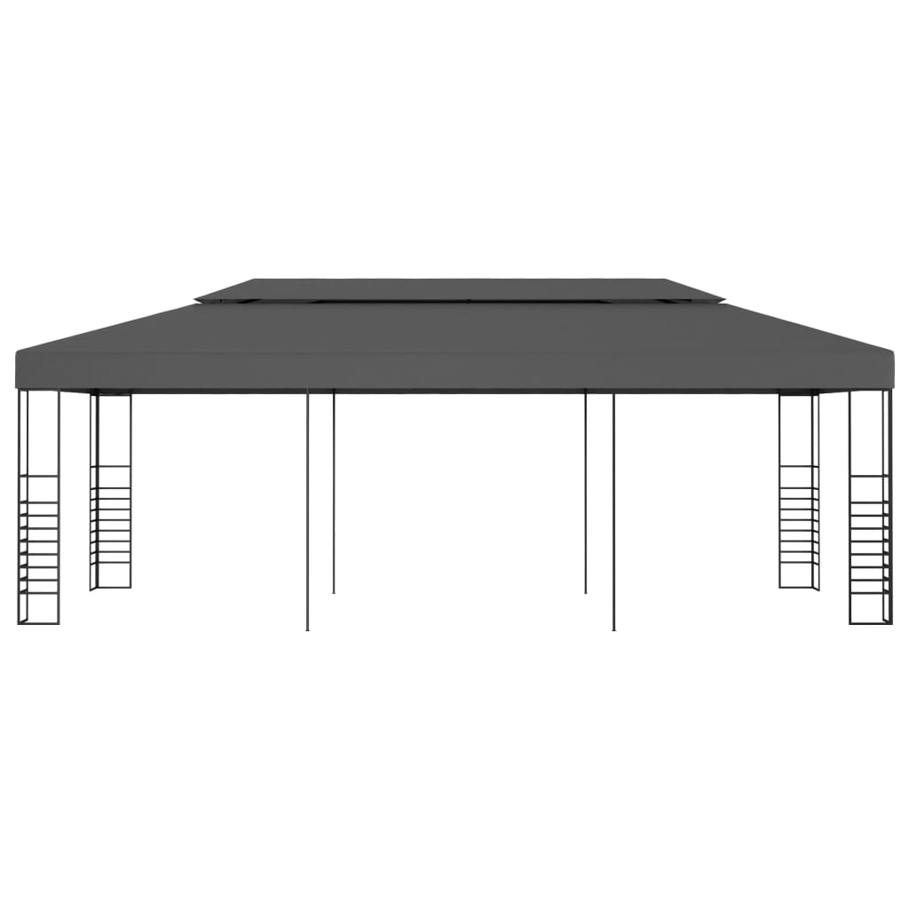 Prieel 3x6 m antraciet