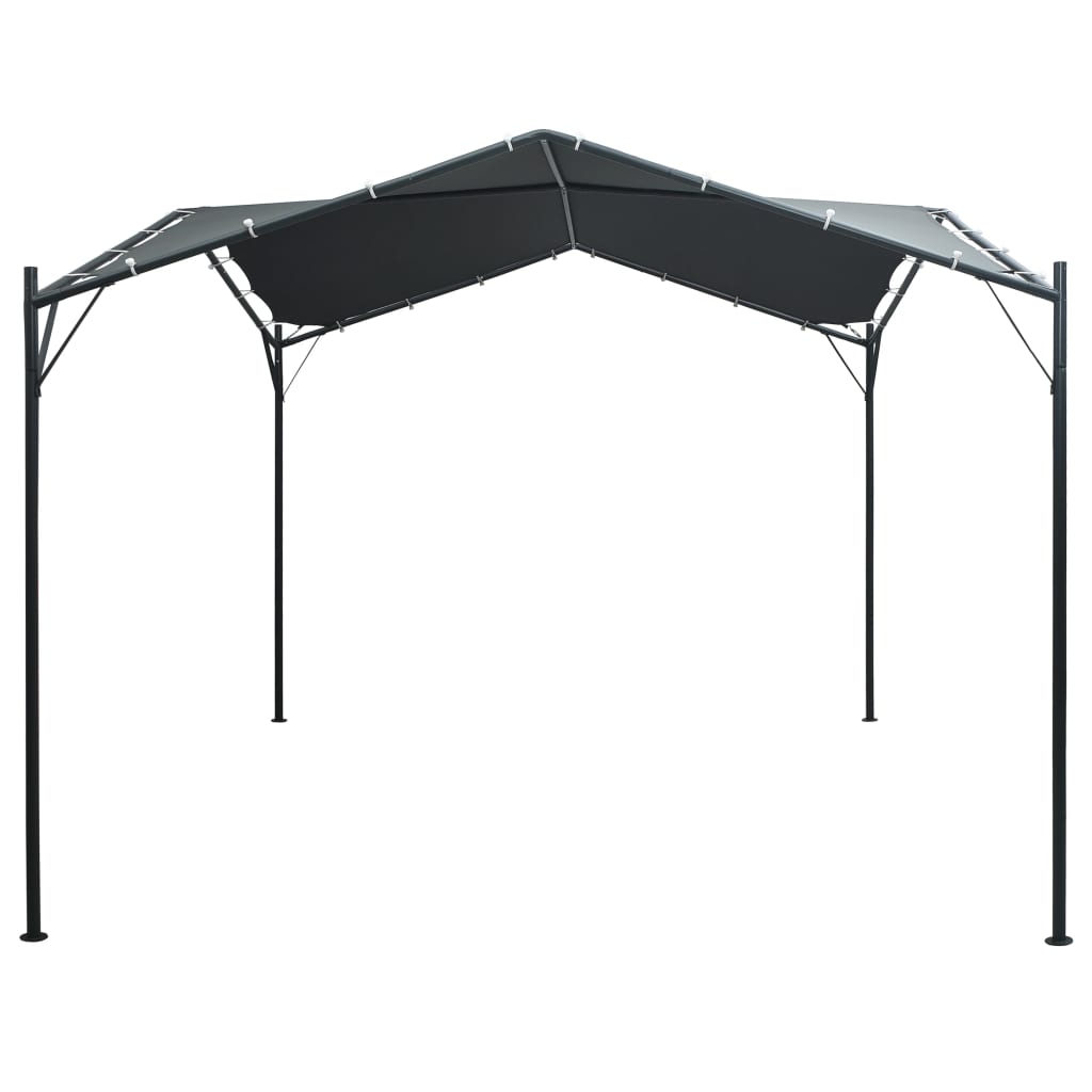 Prieel 3x3 m staal antraciet