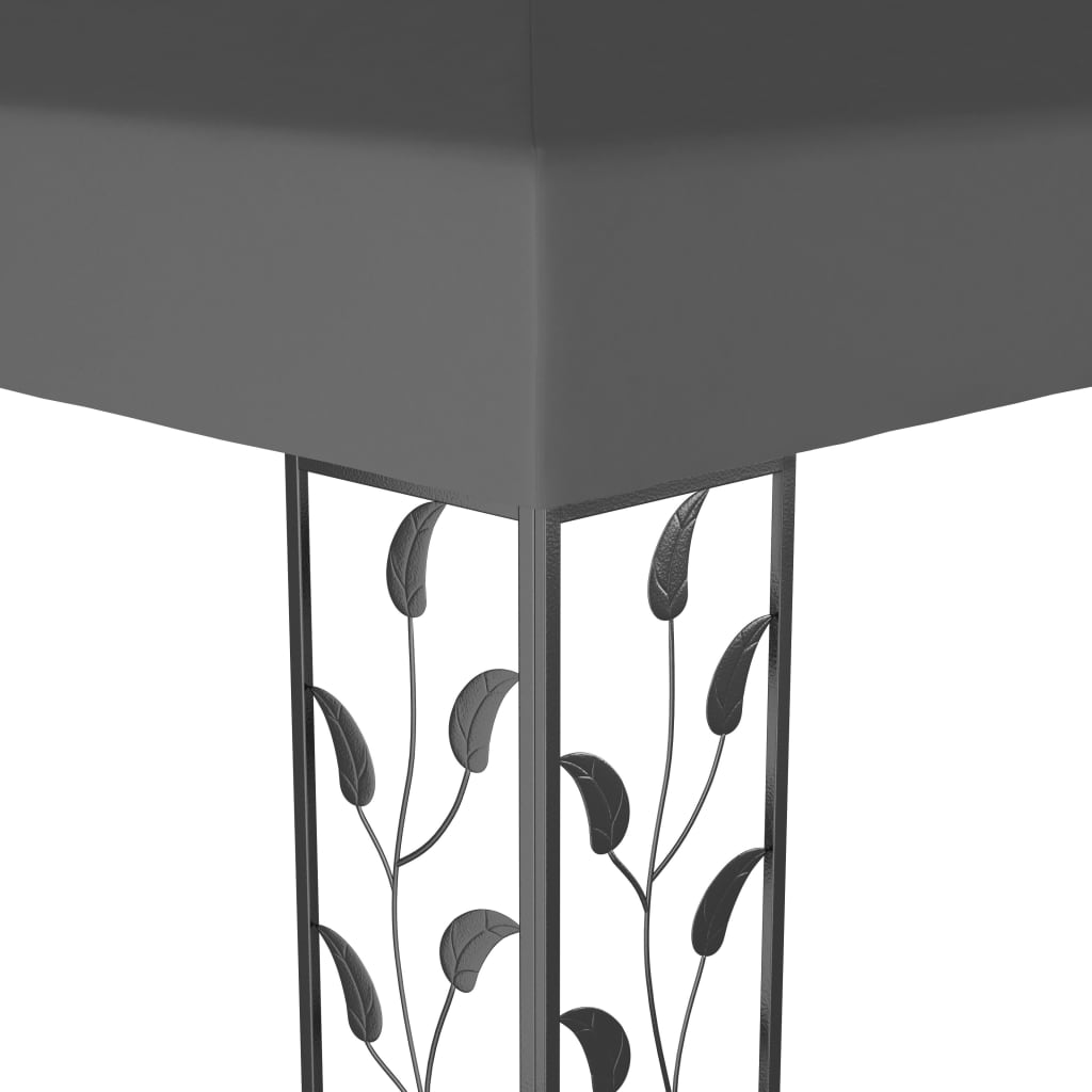 Prieel 3x6 m antraciet