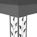 Prieel 3x6 m antraciet