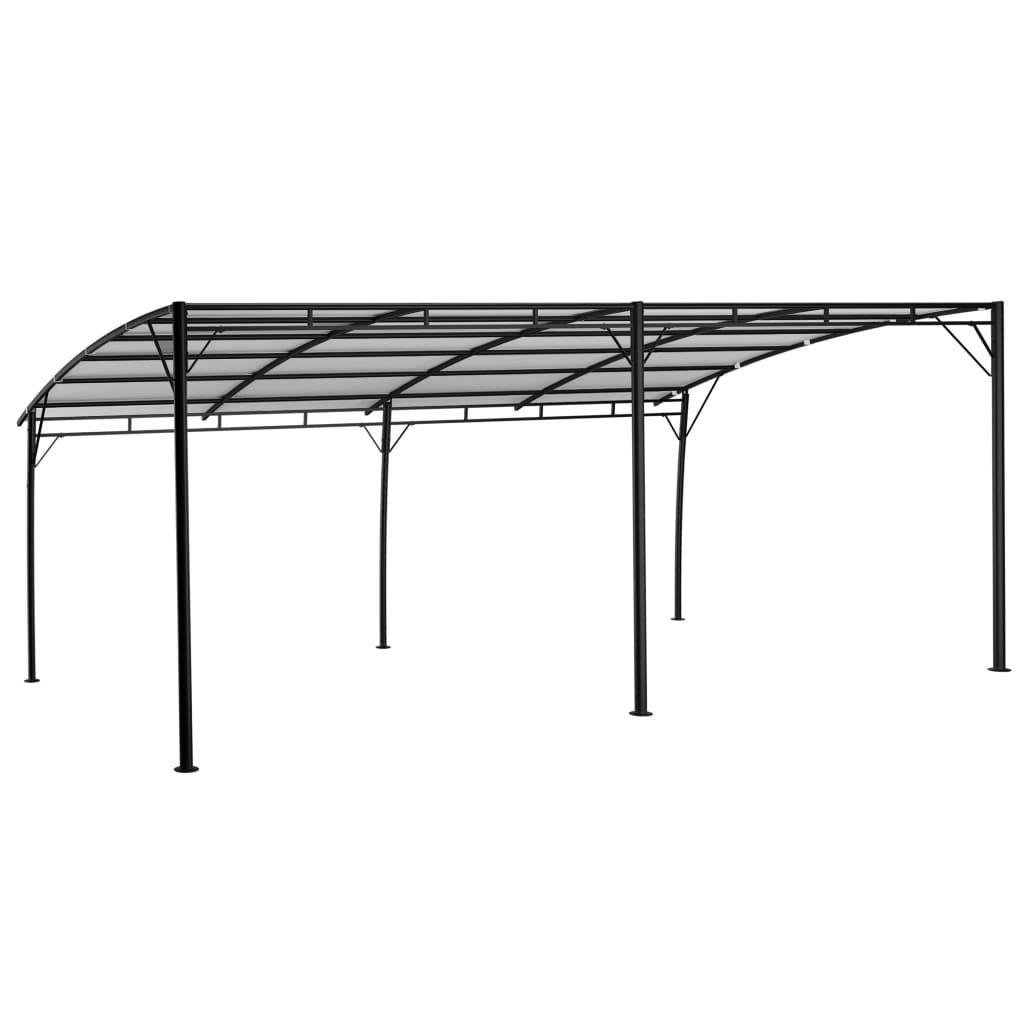 Zonneluifel 6x3x2,55 m crèmekleurig