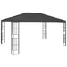 Prieel 3x4 m antraciet