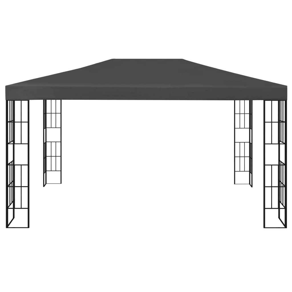 Prieel 3x4 m antraciet