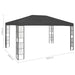 Prieel 3x4 m antraciet