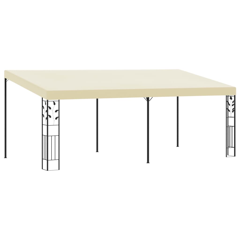 Wandprieel 6x3x2,5 m crème