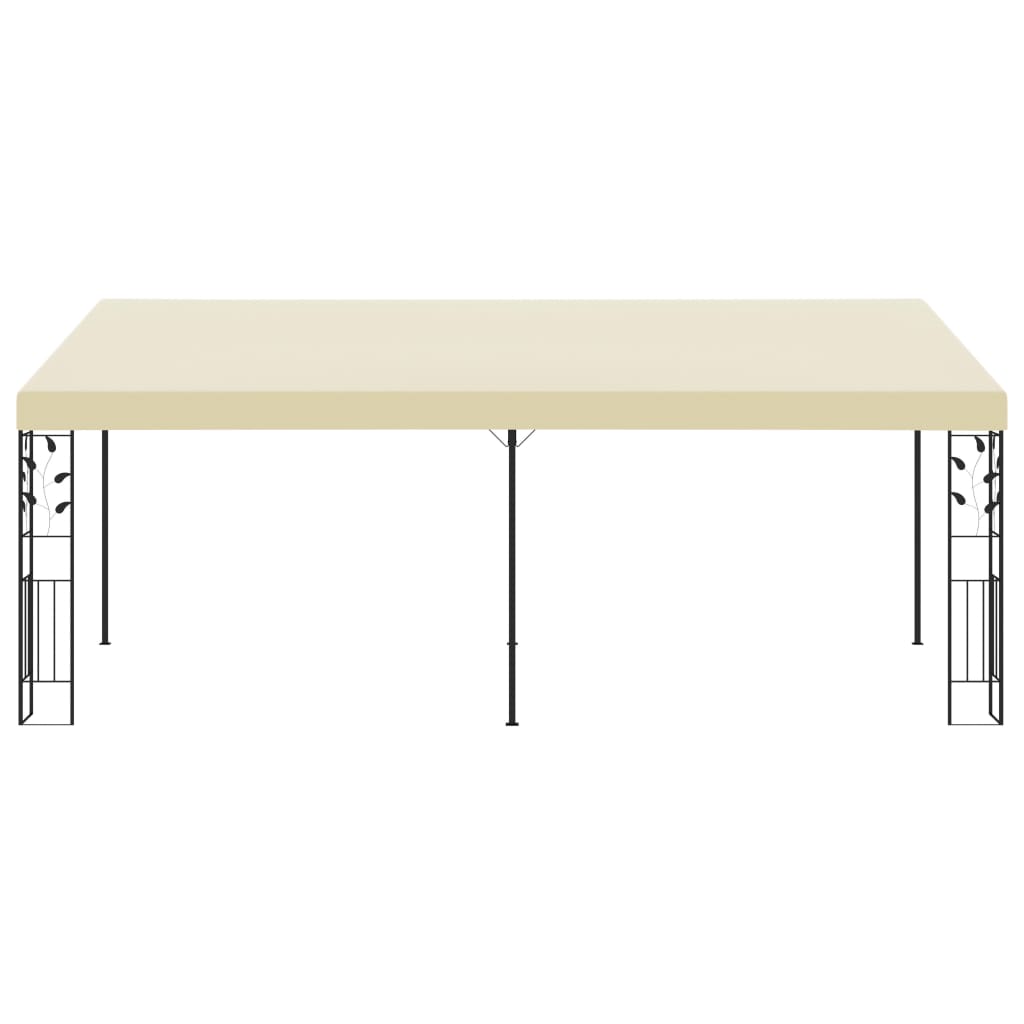 Wandprieel 6x3x2,5 m crème