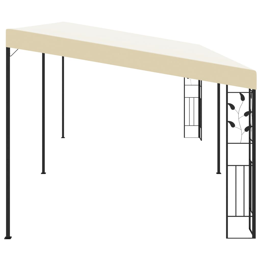 Wandprieel 6x3x2,5 m crème