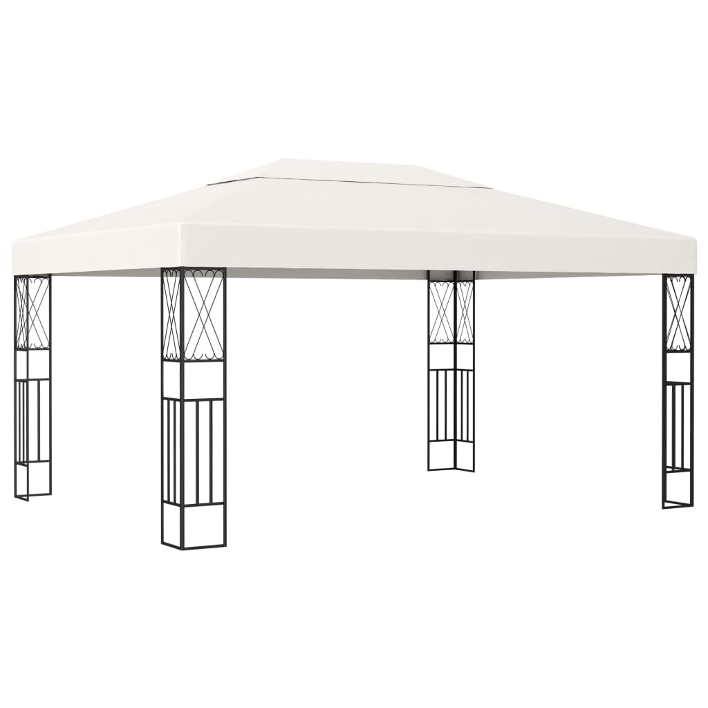 Prieel 3x4 m stof crème