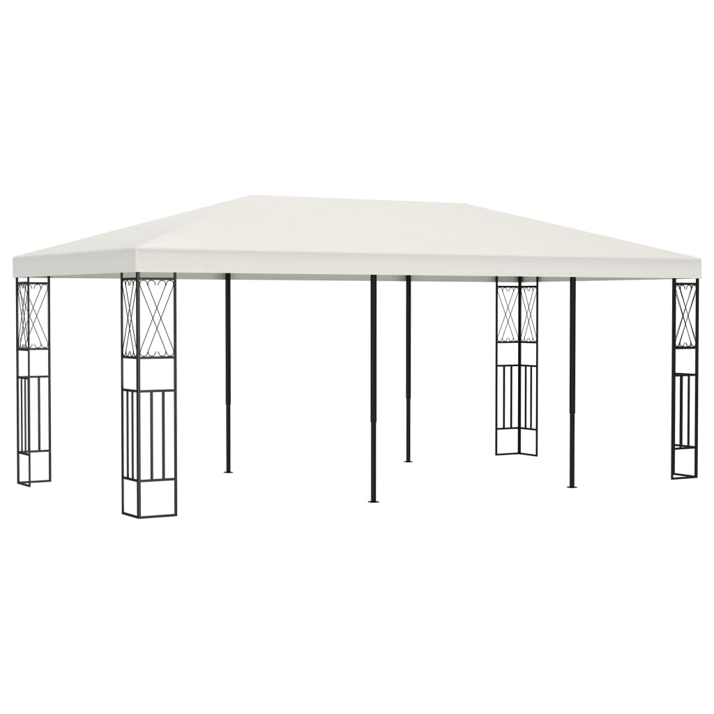 Prieel 3x6 m stof crème