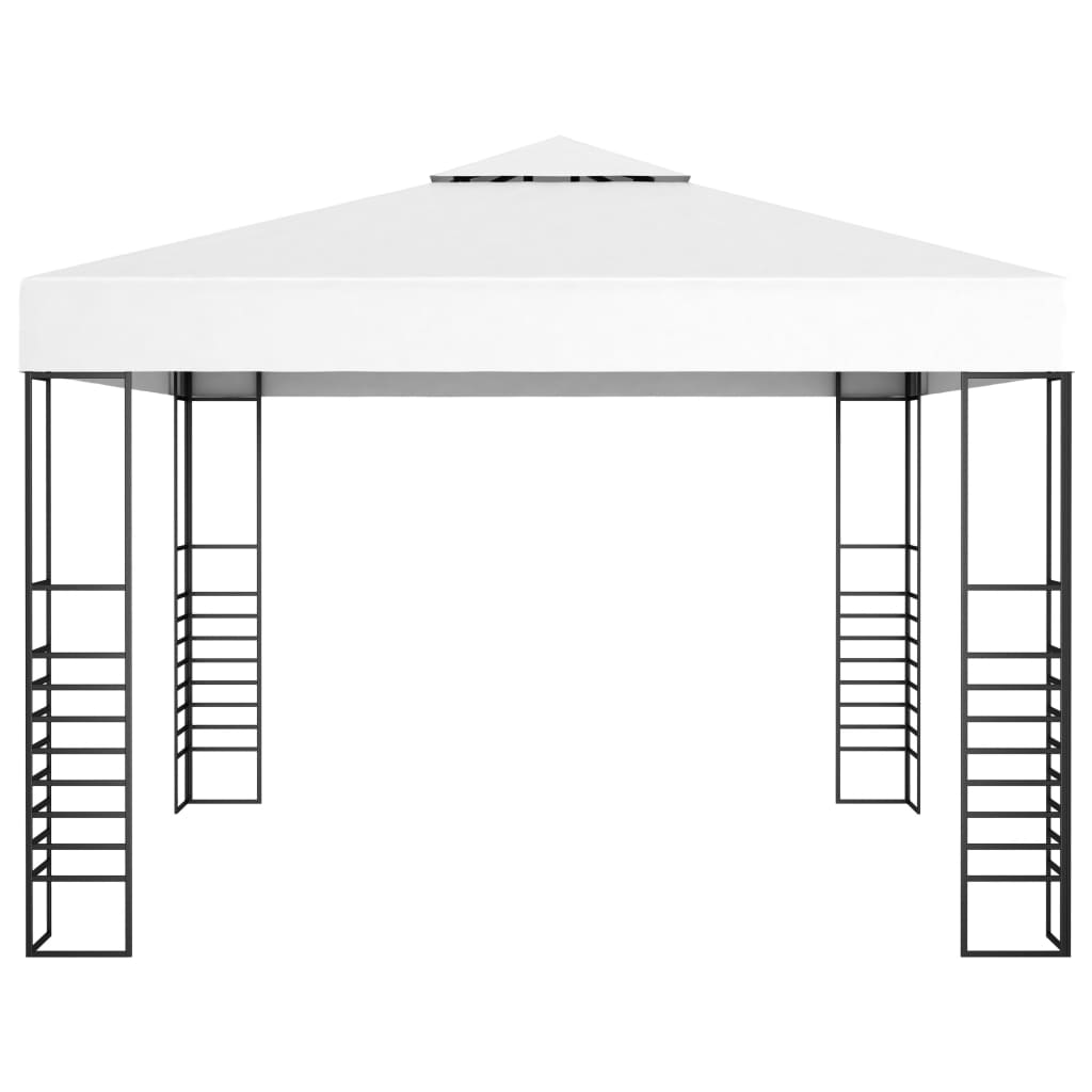 Tuinpaviljoen 3x3 m wit