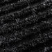 Deurmat 117x220 cm PVC zwart