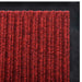 Deurmat 117x220 cm PVC rood
