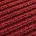 Deurmat 117x220 cm PVC rood