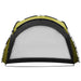 Partytent met LED en 4 zijwanden 3,6x3,6x2,3 m groen