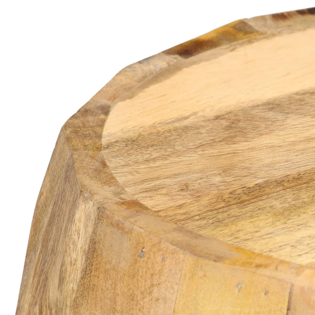 Kruk trommelvormig massief mangohout