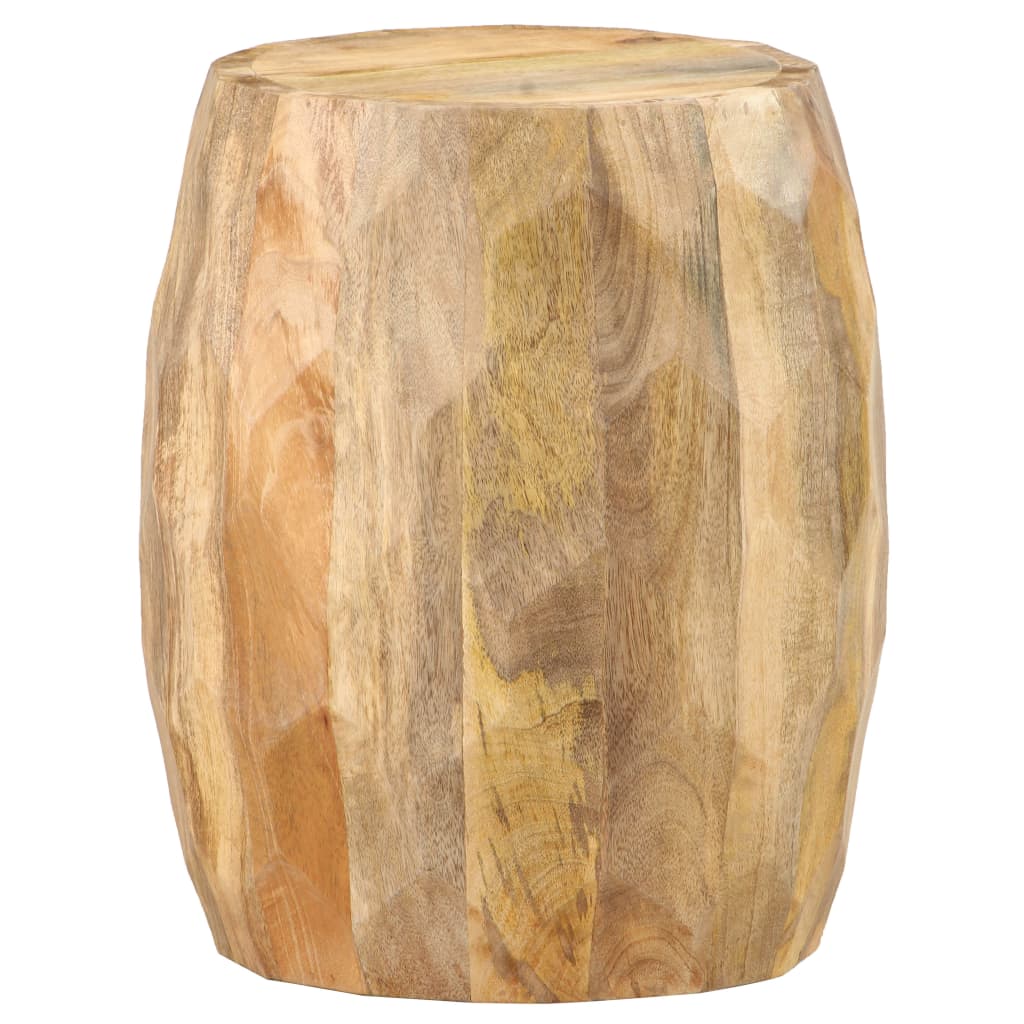 Kruk trommelvormig massief mangohout
