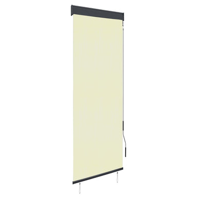 Rolgordijn voor buiten 60x250 cm crème