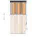 Rolgordijn voor buiten 80x250 cm geel en blauw