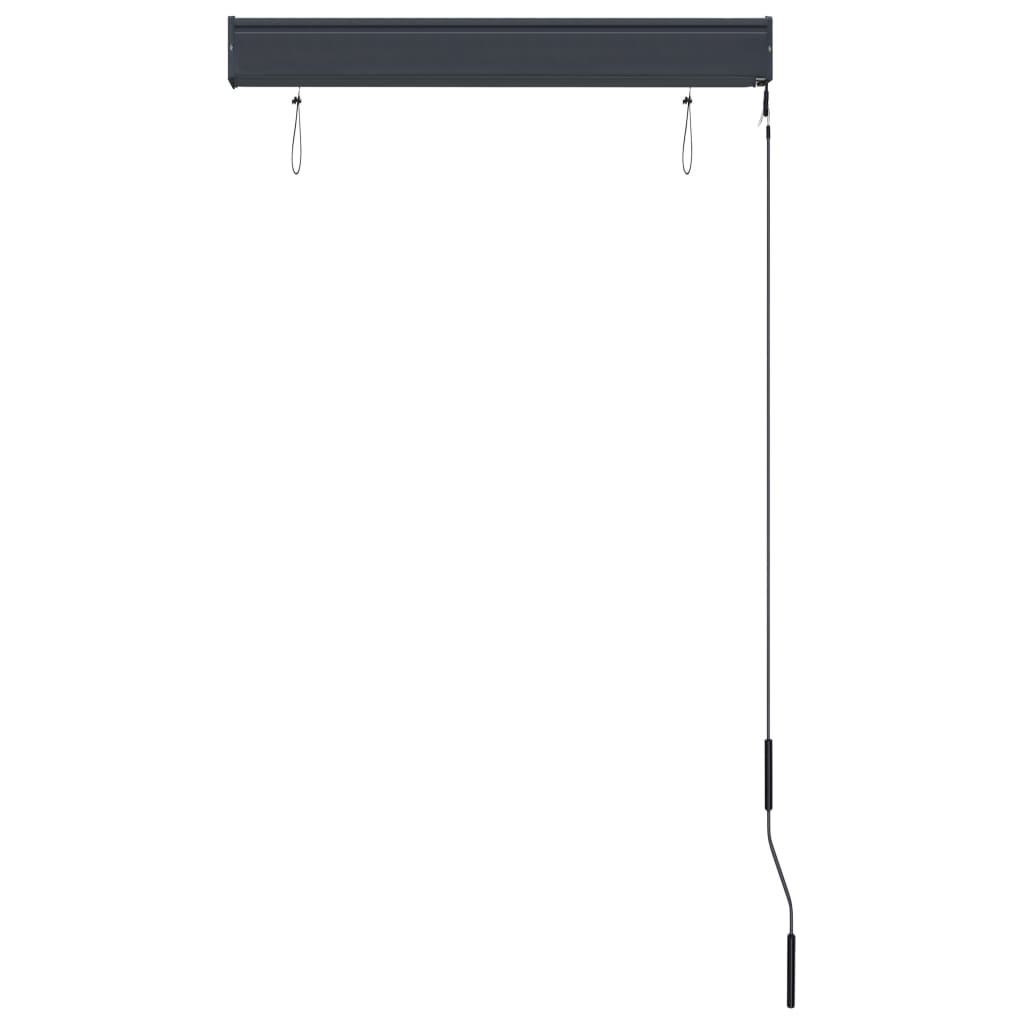 Rolgordijn voor buiten 80x250 cm geel en blauw