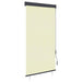 Rolgordijn voor buiten 80x250 cm crème