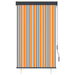 Rolgordijn voor buiten 100x250 cm geel en blauw