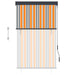 Rolgordijn voor buiten 100x250 cm geel en blauw