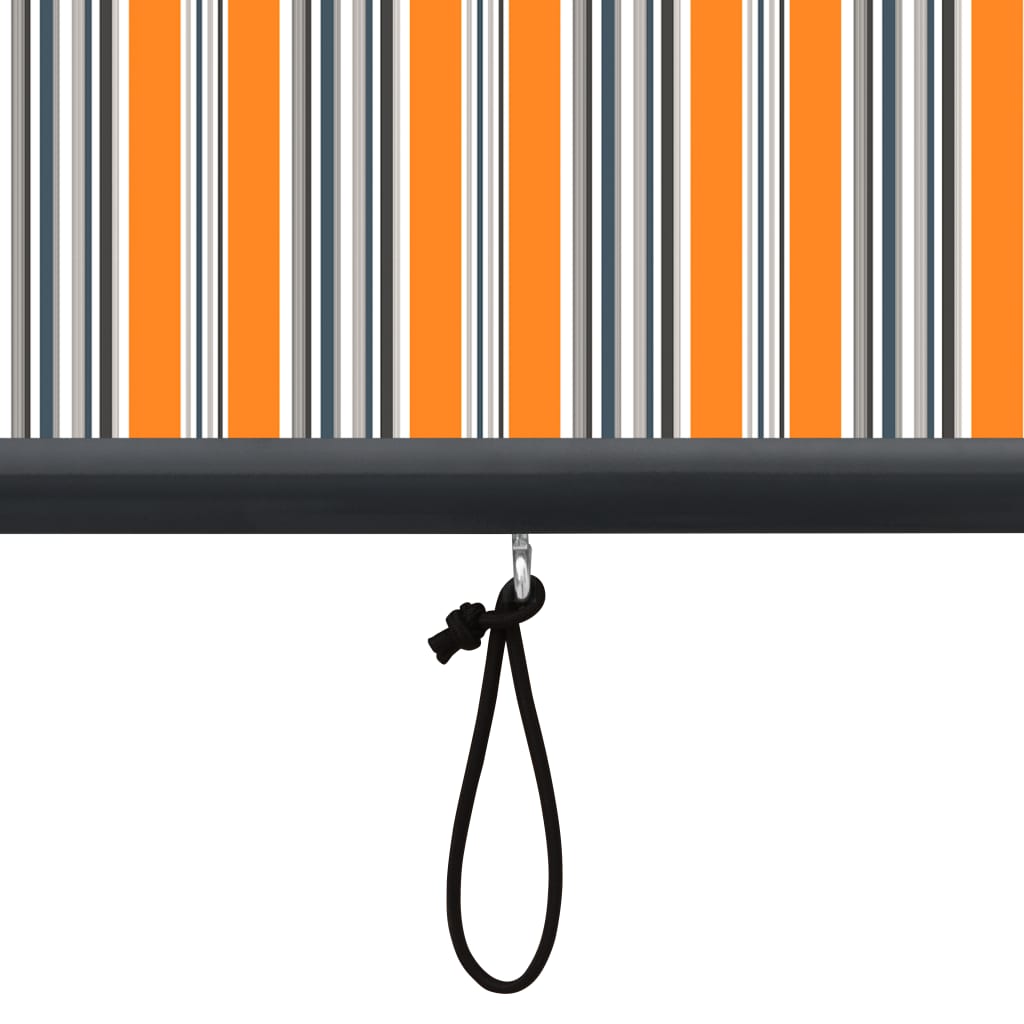 Rolgordijn voor buiten 100x250 cm geel en blauw