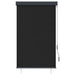 Rolgordijn voor buiten 100x250 cm antraciet