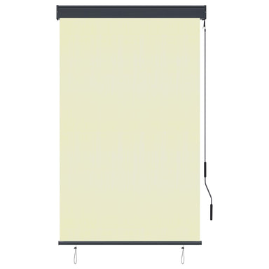 Rolgordijn voor buiten 100x250 cm crème
