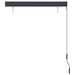 Rolgordijn voor buiten 120x250 cm blauw en wit