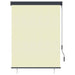 Rolgordijn voor buiten 120x250 cm crème