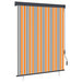 Rolgordijn voor buiten 140x250 cm geel en blauw
