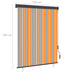 Rolgordijn voor buiten 140x250 cm geel en blauw