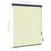 Rolgordijn voor buiten 140x250 cm crème
