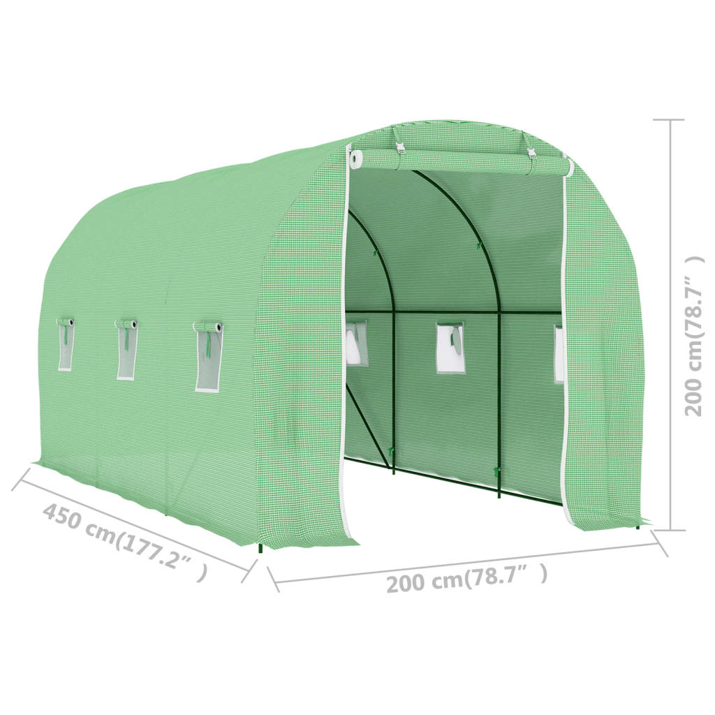 Kas 9 m² 4,5x2x2 m