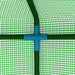 Kas met stalen frame 0,5 m² 1x0,5x1,9 m