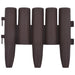 Gazonranden 36 st 10 m PP bruin